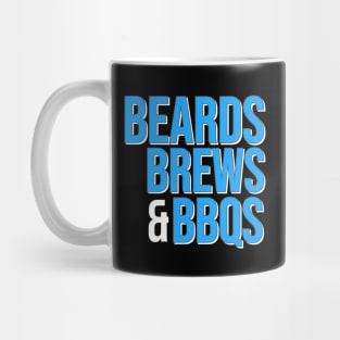 Beards Brews & BBQs Mug